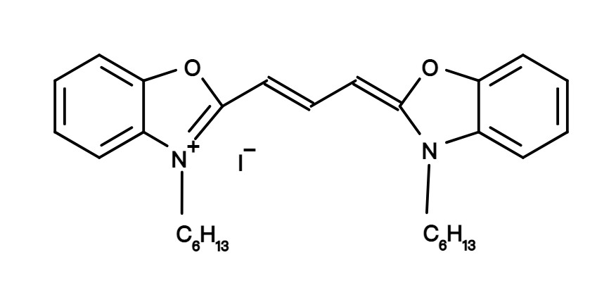 DiOC6(3) iodide [3,3-Dihexyloxacarbocyanine iodide]